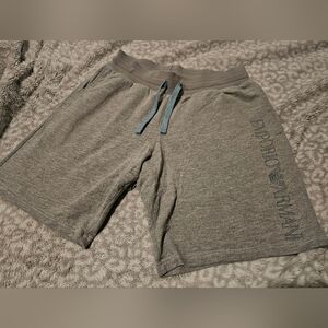 Emporio Armani Heather Gray Athletic Shorts